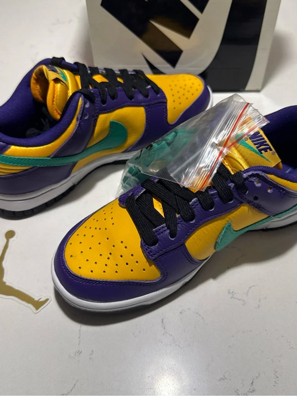 Nike Dunk Low LX Lisa Leslie Court Purple Gold DO9581-500 Women 5.5 / Men 4⁠